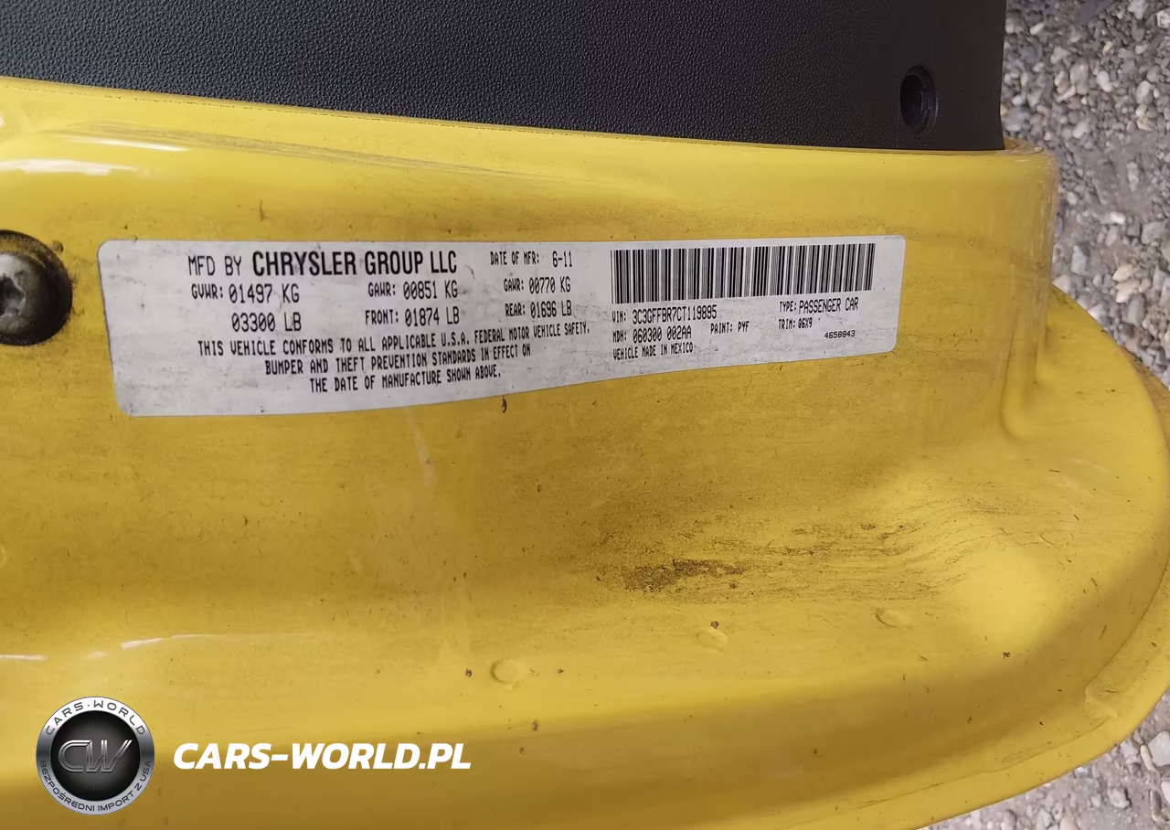 2012 Fiat 500 Sport VIN:3C3CFFBR7CT119895 - 9
