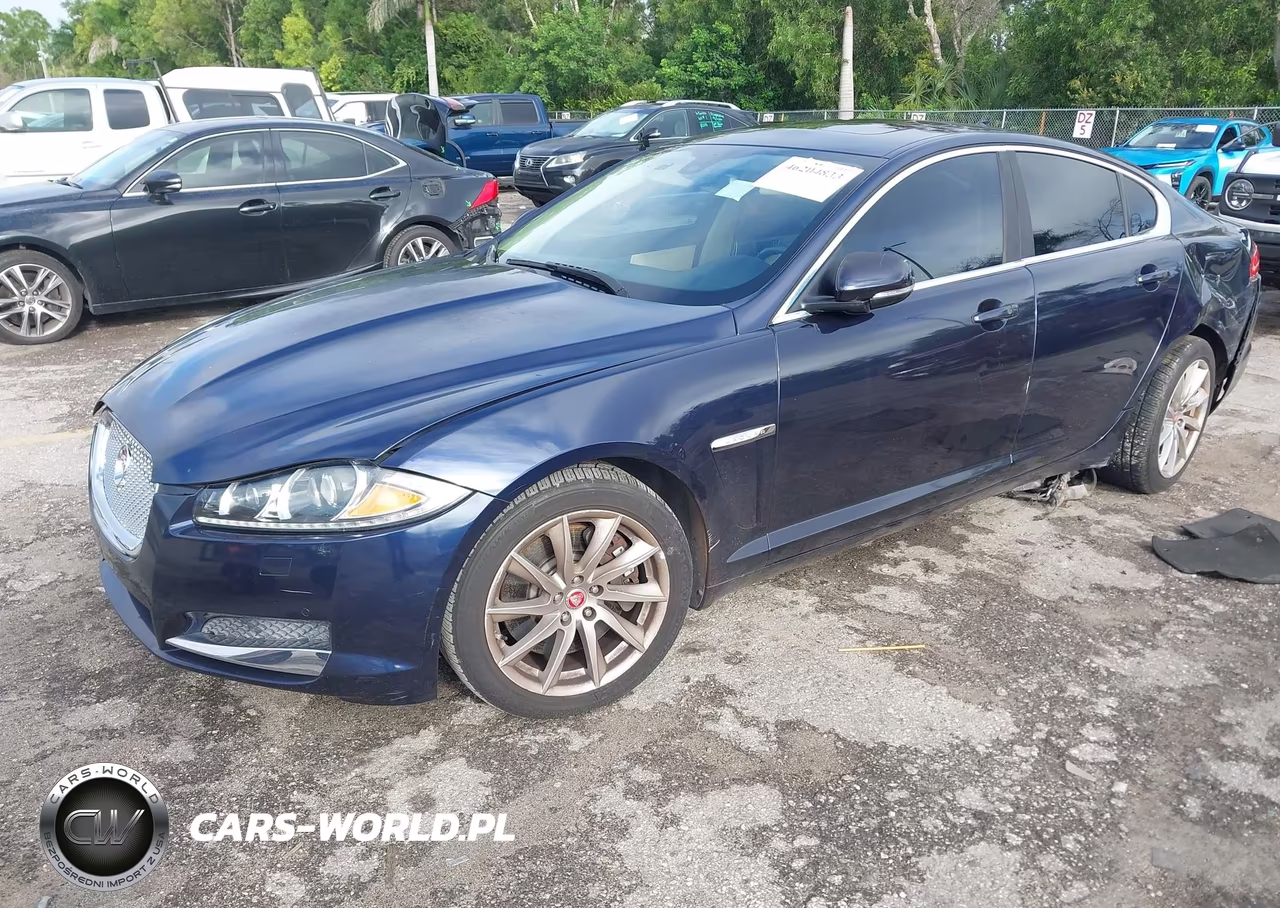 2015 Jaguar Xf 2.0T Premium VIN:SAJWA0FS9FPU87412 - 2