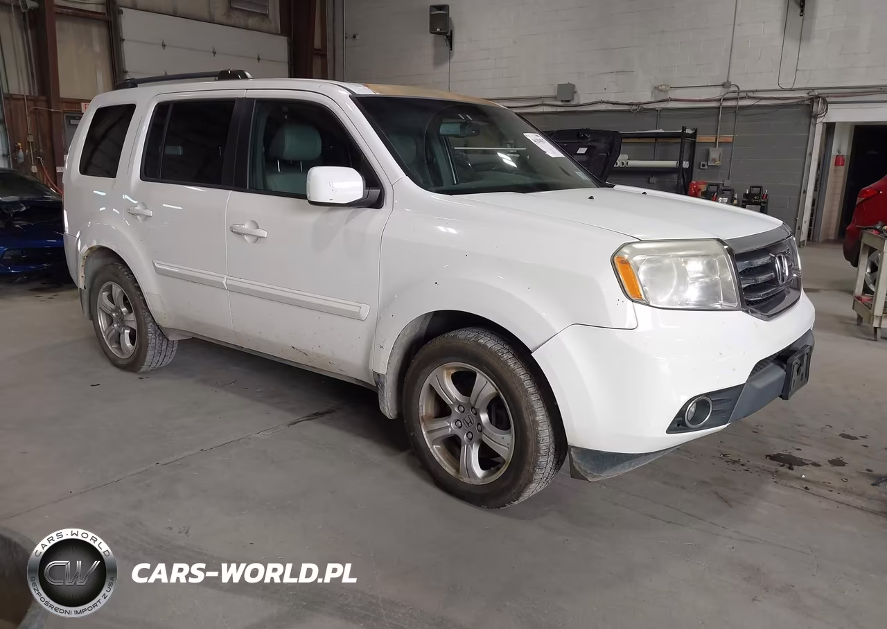 2013 Honda Pilot Ex-L VIN:5FNYF4H66DB042195 - 1
