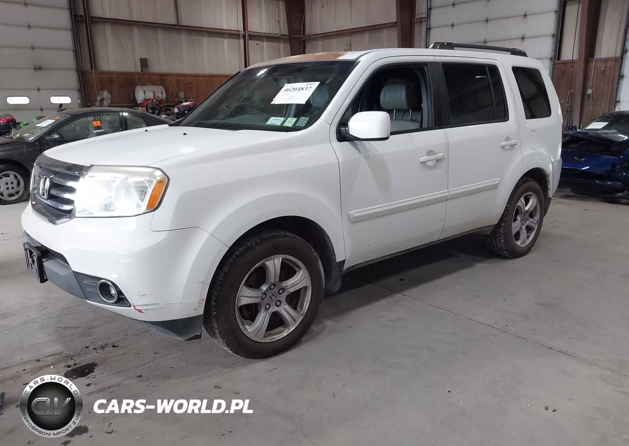 2013 Honda Pilot Ex-L VIN:5FNYF4H66DB042195 - 2