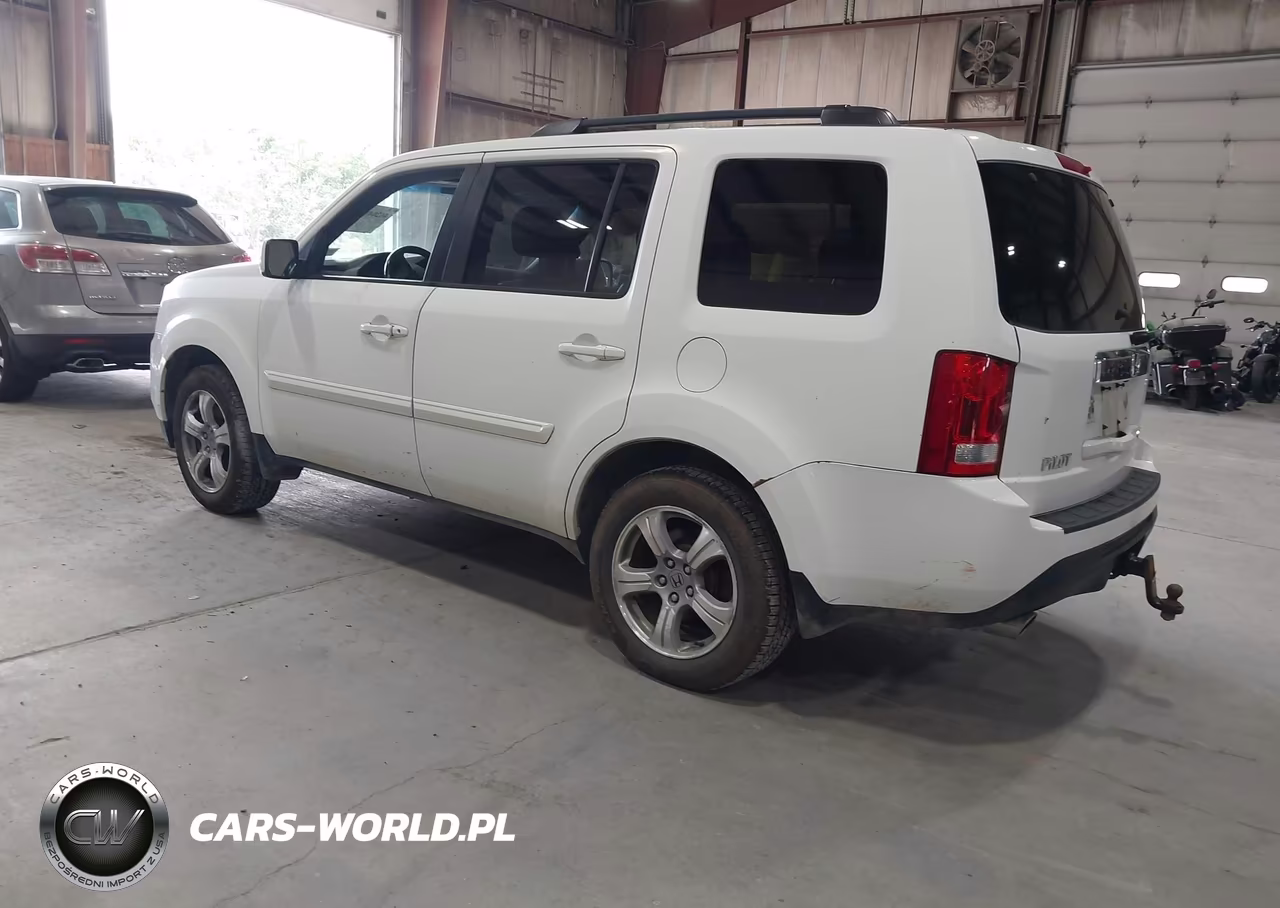 2013 Honda Pilot Ex-L VIN:5FNYF4H66DB042195 - 3