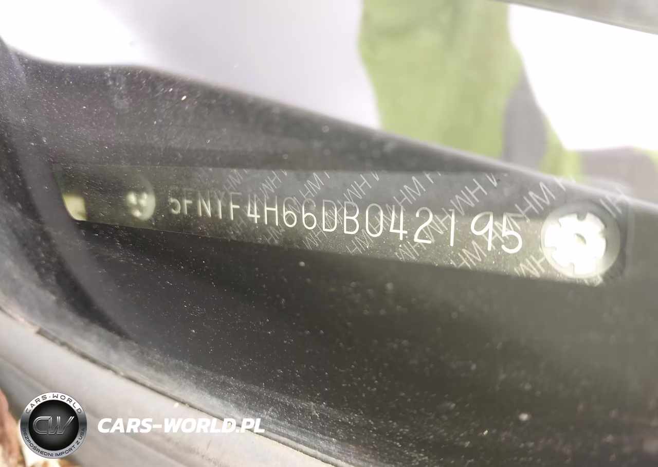 2013 Honda Pilot Ex-L VIN:5FNYF4H66DB042195 - 9
