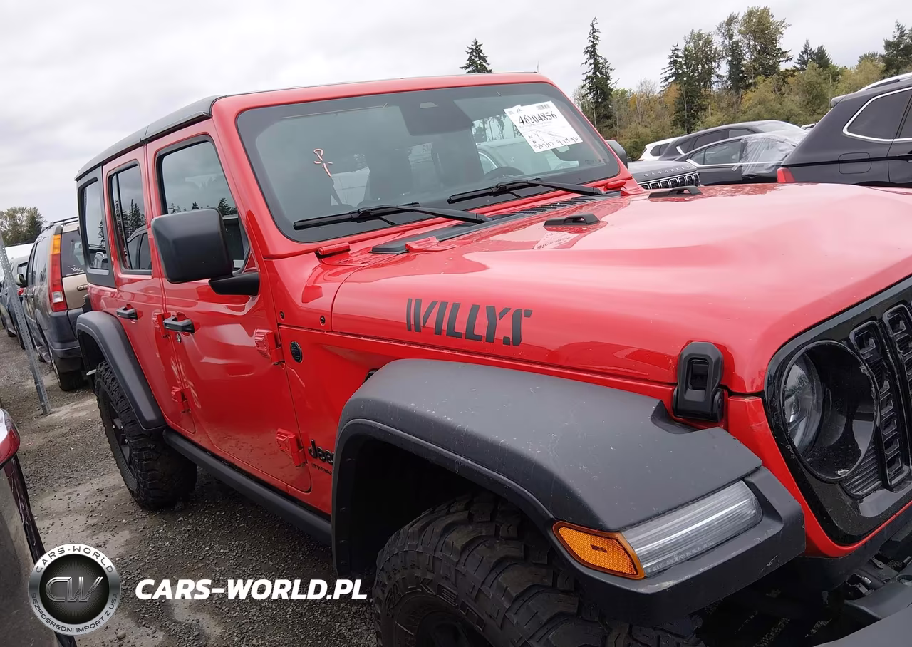 2025 Jeep Wrangler 4-Door Willys 4X4 VIN:1C4PJXDN3SW597459 - 13