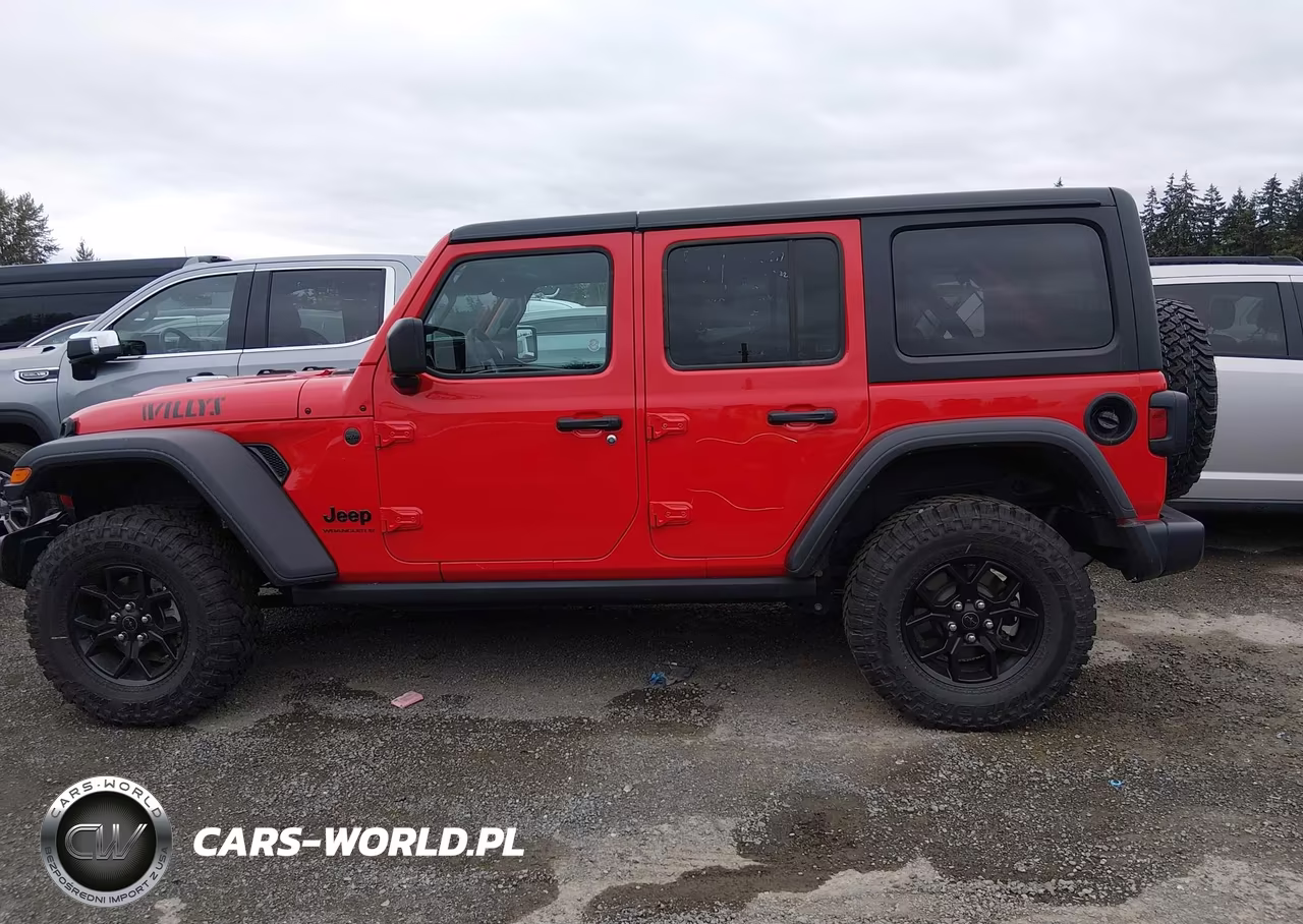 2025 Jeep Wrangler 4-Door Willys 4X4 VIN:1C4PJXDN3SW597459 - 14
