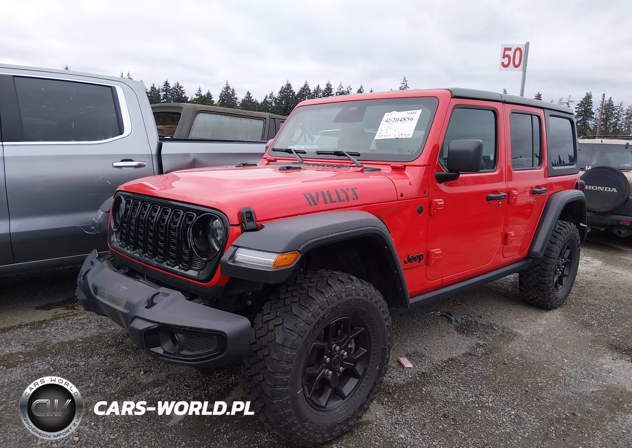 2025 Jeep Wrangler 4-Door Willys 4X4 VIN:1C4PJXDN3SW597459 - 2