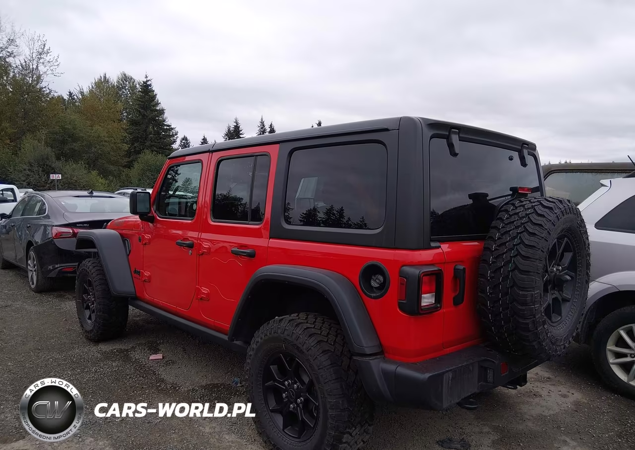 2025 Jeep Wrangler 4-Door Willys 4X4 VIN:1C4PJXDN3SW597459 - 3