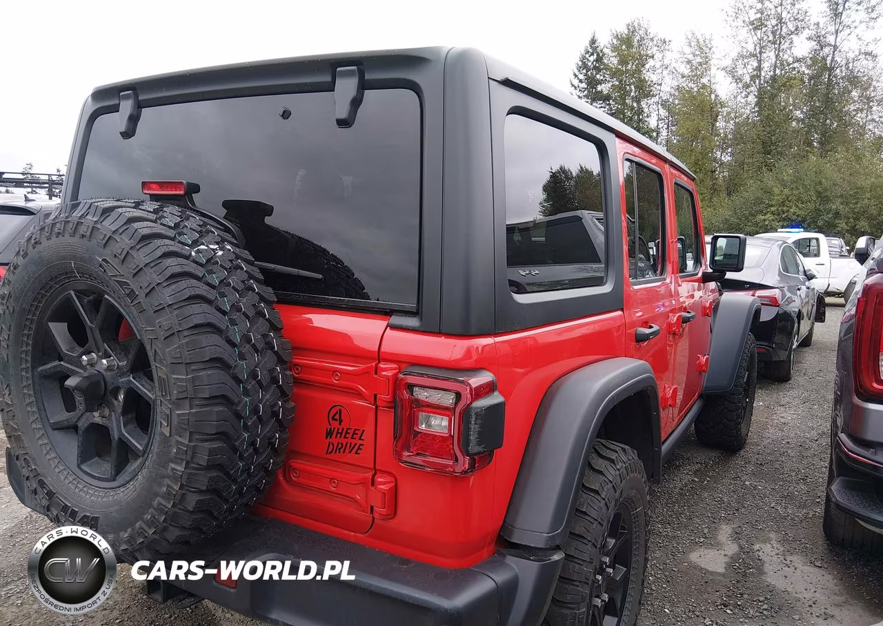 2025 Jeep Wrangler 4-Door Willys 4X4 VIN:1C4PJXDN3SW597459 - 4
