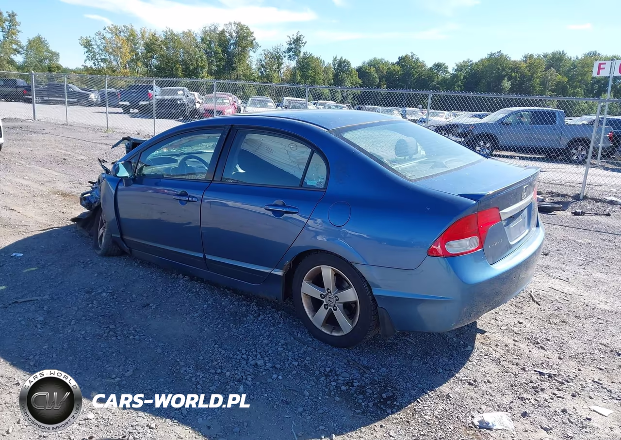 2009 Honda Civic Sdn Lx-S VIN:2HGFA16689H338281 - 3