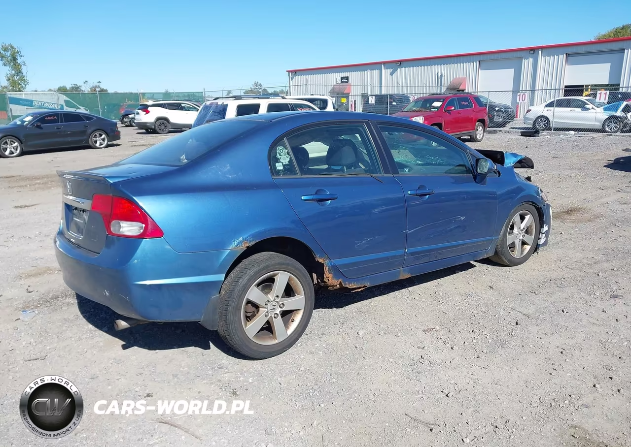 2009 Honda Civic Sdn Lx-S VIN:2HGFA16689H338281 - 4