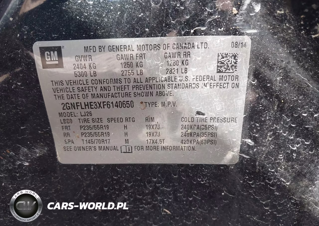 2015 Chevrolet Equinox Ltz VIN:2GNFLHE3XF6140650 - 9