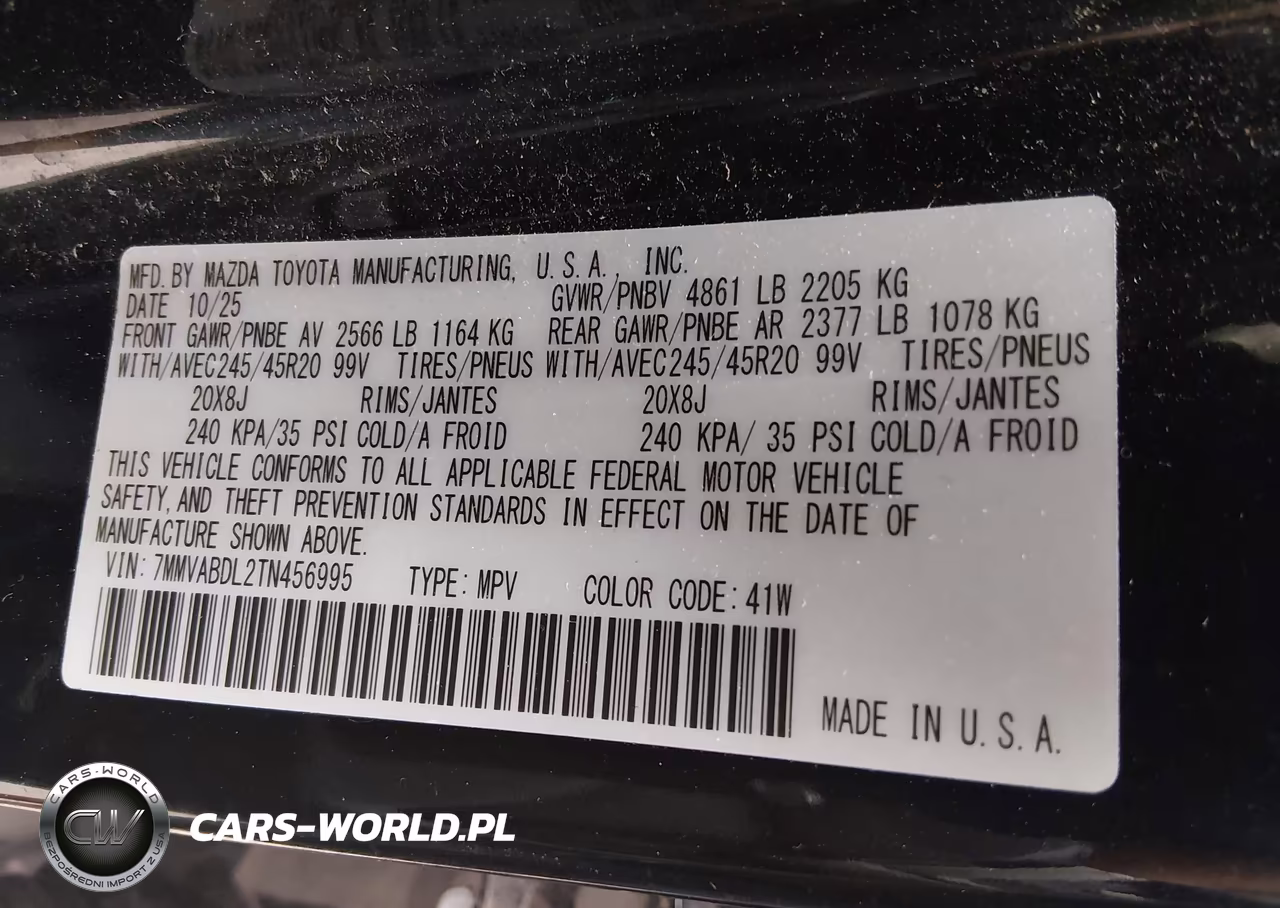 2026 Mazda Cx-50 2.5 S Premium VIN:7MMVABDL2TN456995 - 9