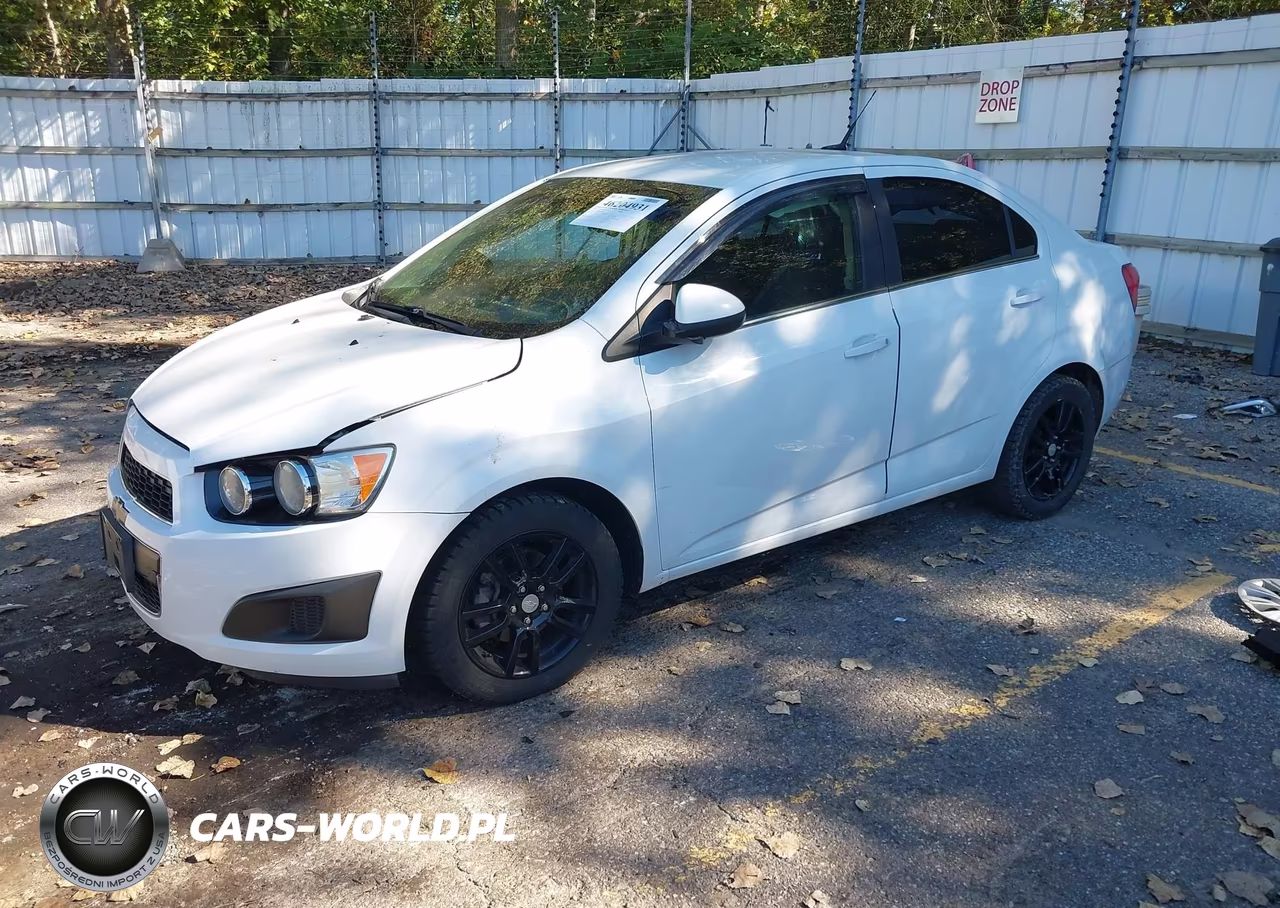 2013 Chevrolet Sonic Lt VIN:1G1JC5SB1D4245842 - 2