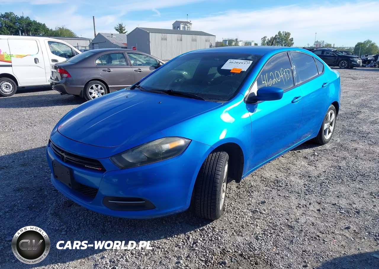 2016 Dodge Dart Sxt VIN:1C3CDFBB7GD541637 - 2