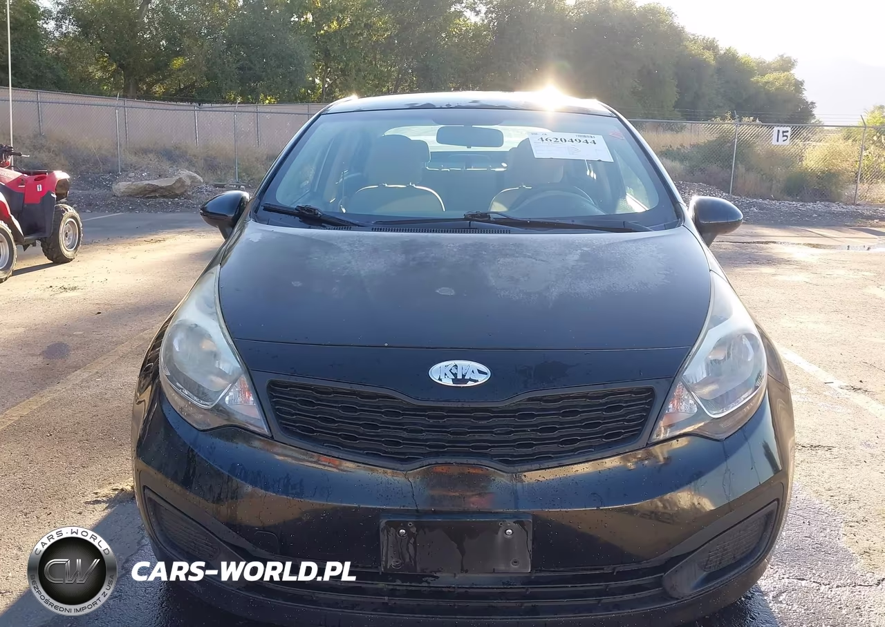 2014 Kia Rio Lx VIN:KNADM4A31E6389013 - 12