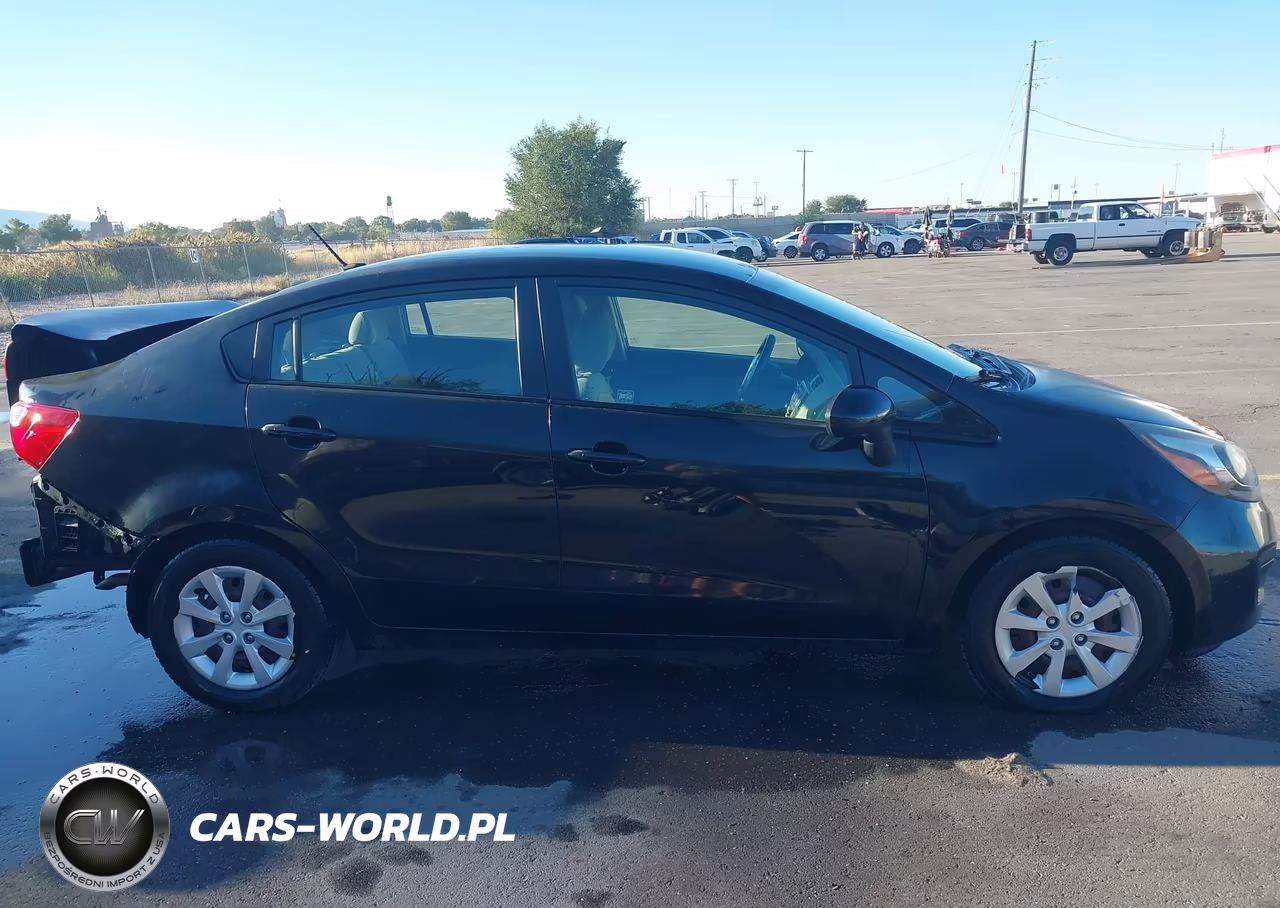 2014 Kia Rio Lx VIN:KNADM4A31E6389013 - 13