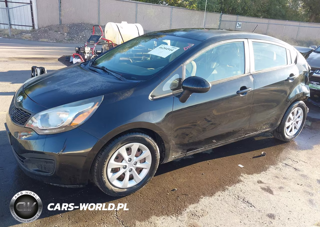 2014 Kia Rio Lx VIN:KNADM4A31E6389013 - 2