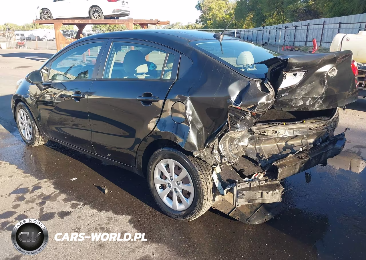 2014 Kia Rio Lx VIN:KNADM4A31E6389013 - 3
