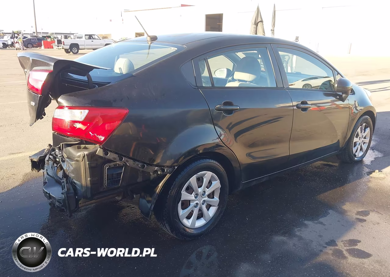 2014 Kia Rio Lx VIN:KNADM4A31E6389013 - 4
