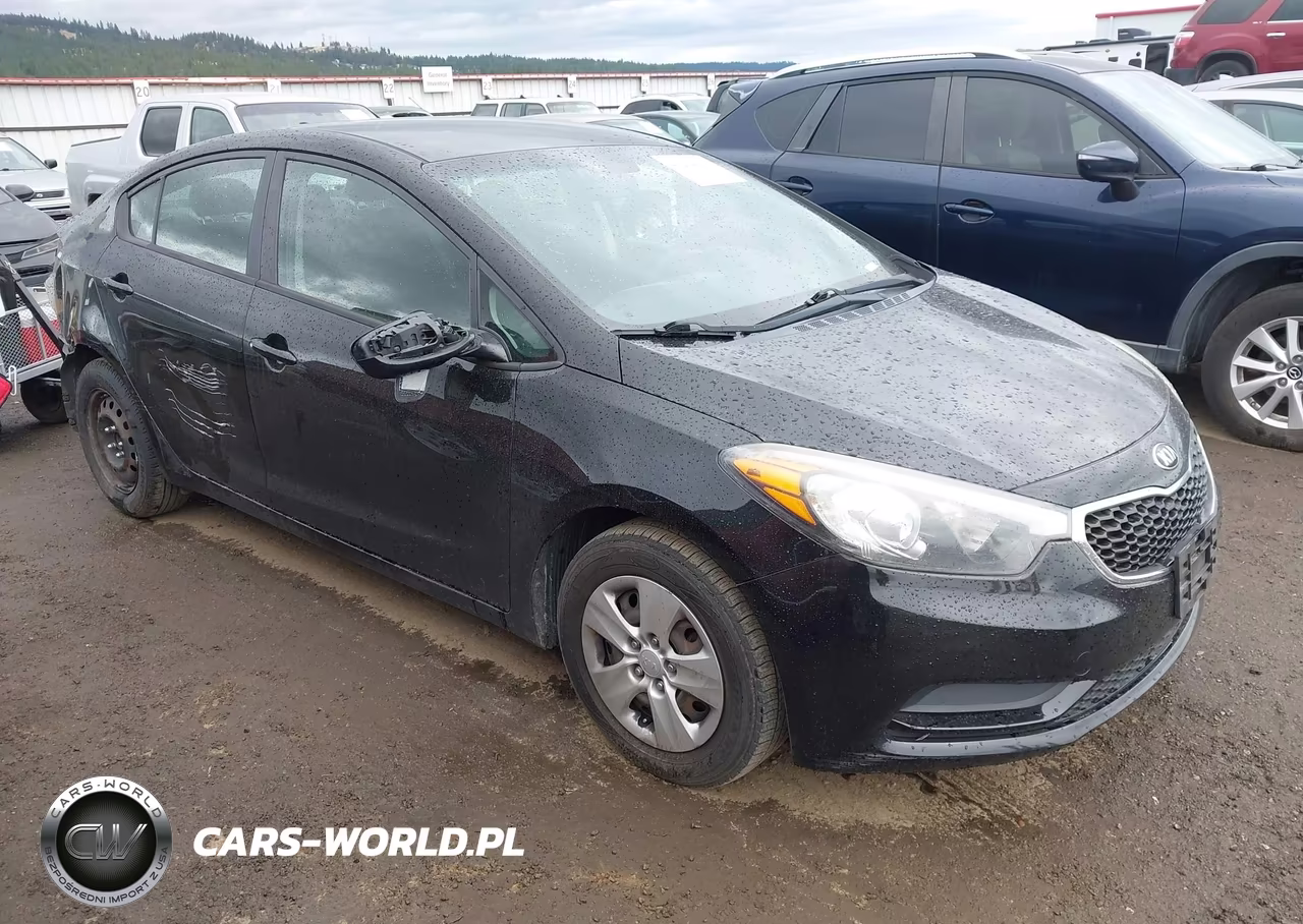 2014 Kia Forte Lx VIN:KNAFK4A60E5157579 - 1