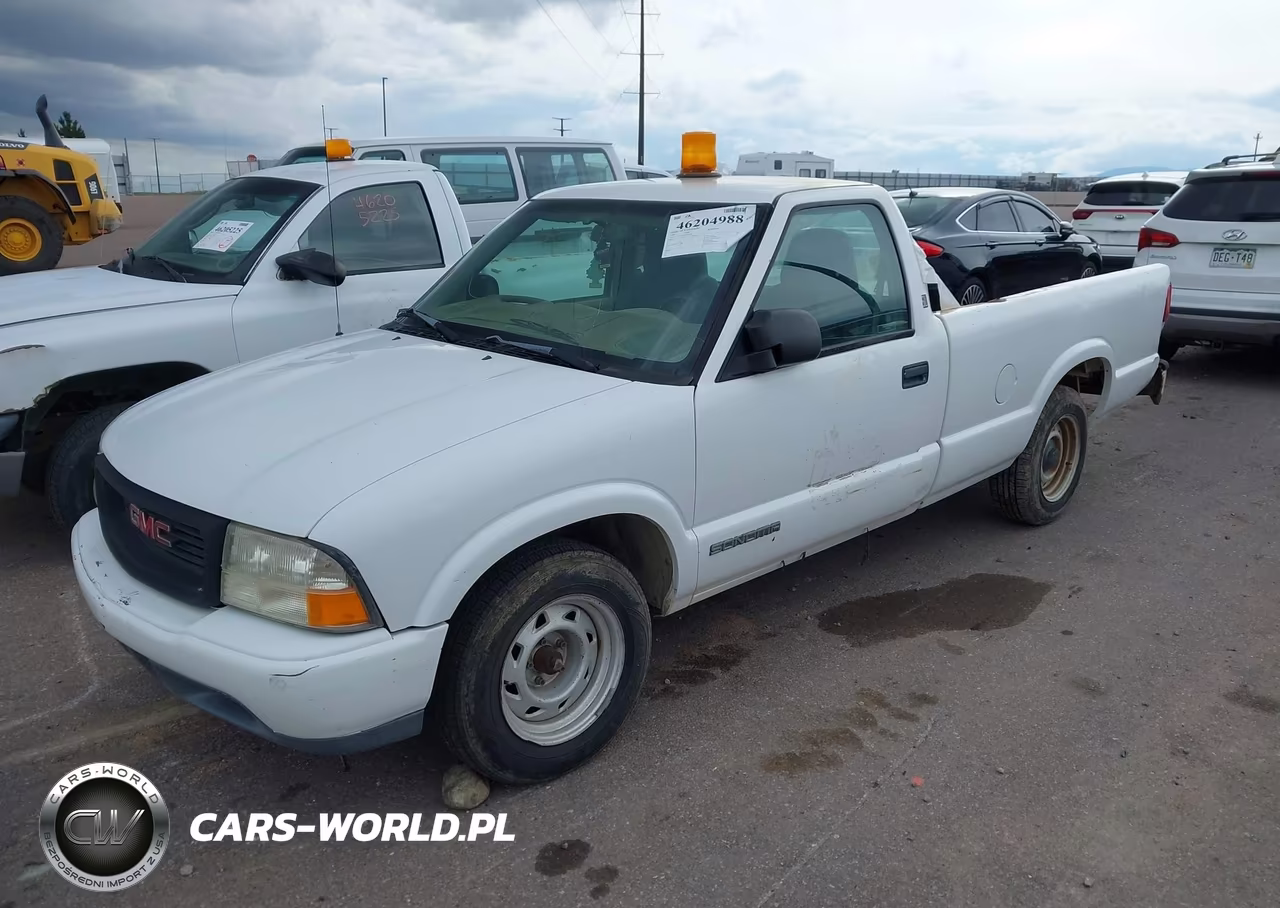 1998 GMC Sonoma Sl VIN:1GTCS14X8W8542803 - 2