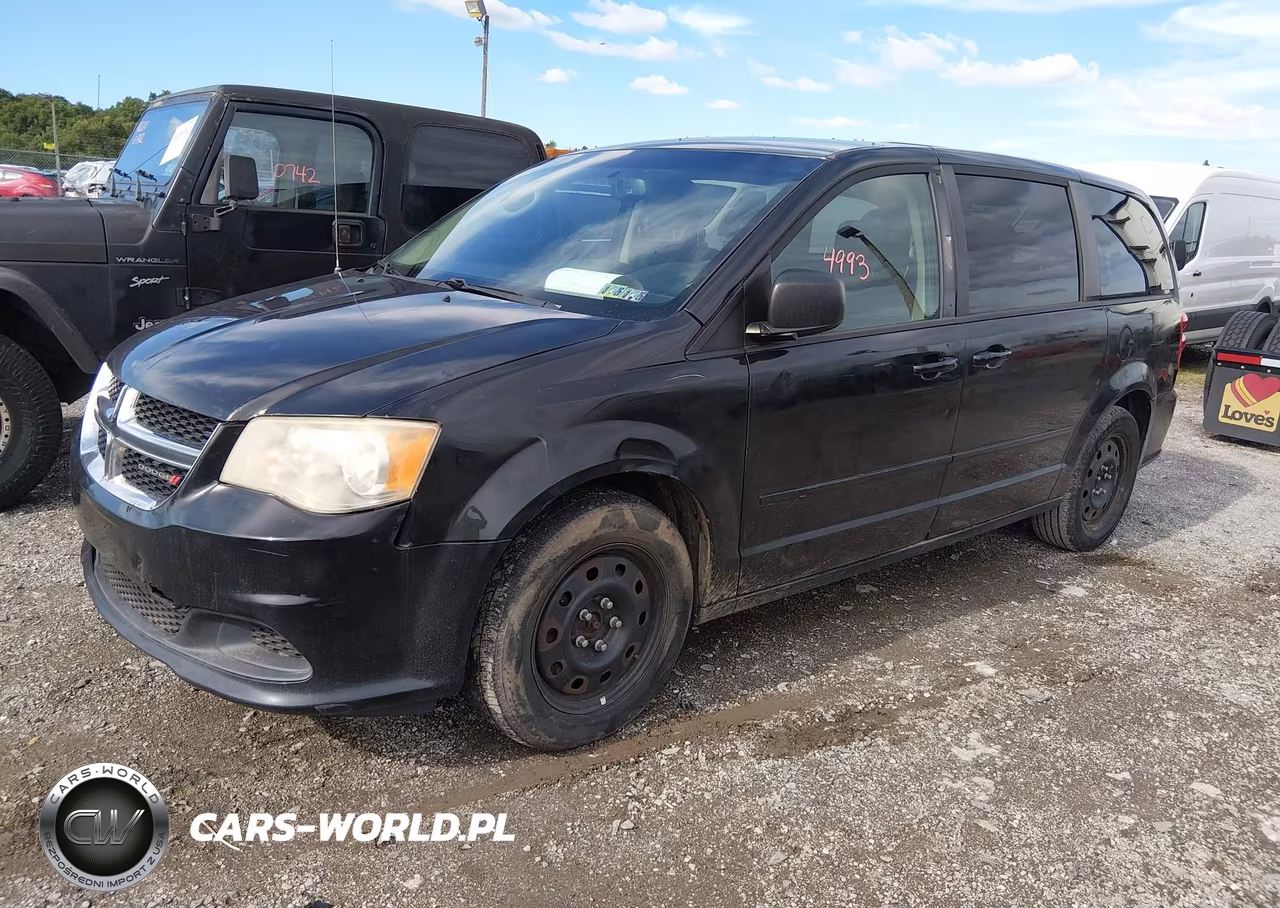 2015 Dodge Grand Caravan Se VIN:2C4RDGBG2FR524697 - 2