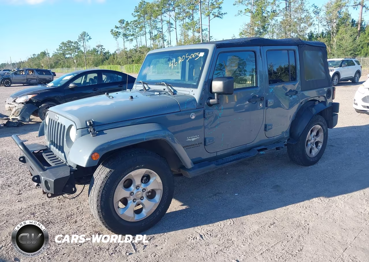 2015 Jeep Wrangler Unlimited Sahara VIN:1C4BJWEG8FL527144 - 2