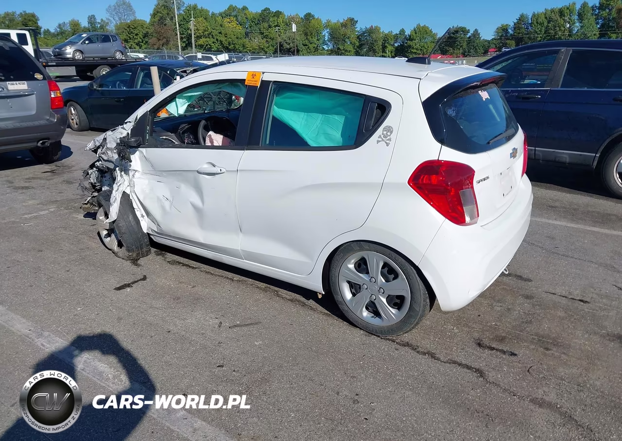 2022 Chevrolet Spark Fwd Ls Automatic VIN:KL8CB6SA1NC035001 - 3