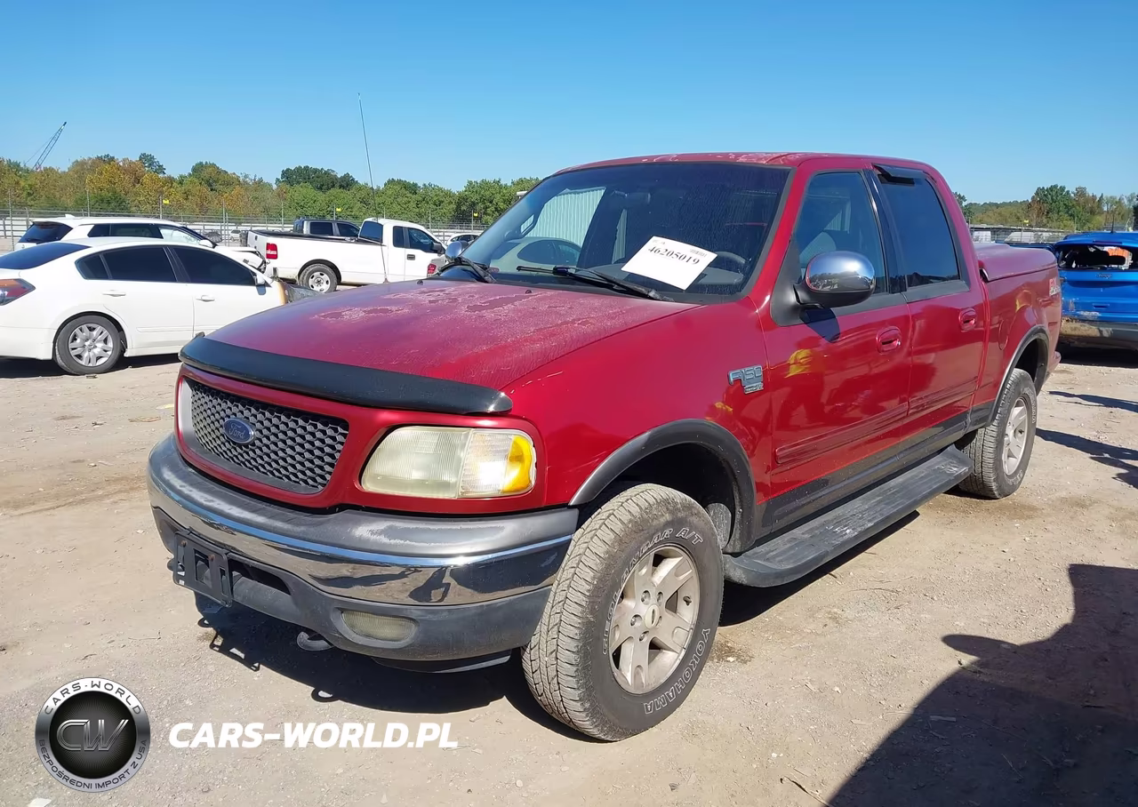 2002 Ford F-150 VIN:1FTRW08L22KB60974 - 2
