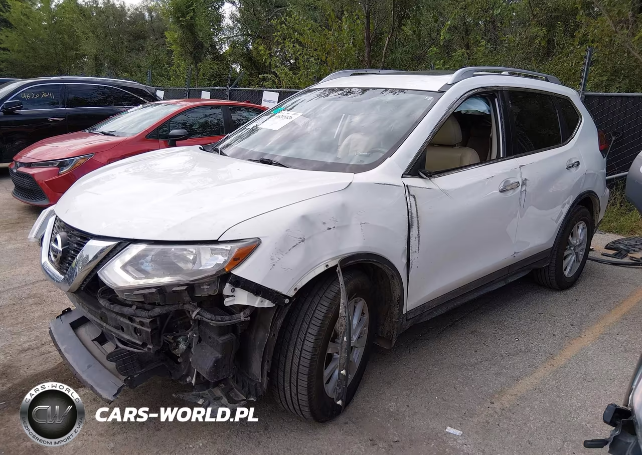 2017 Nissan Rogue Sv VIN:KNMAT2MT5HP531757 - 2