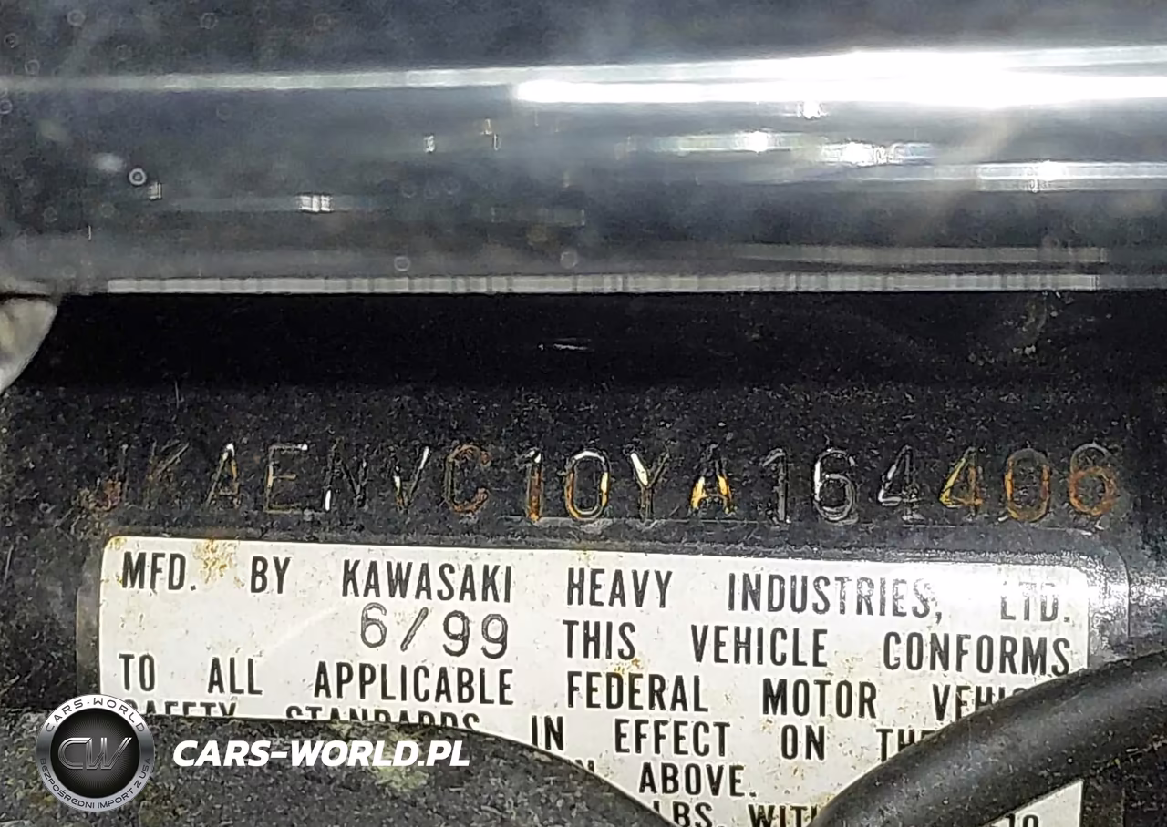2000 Kawasaki En500 C VIN:JKAENVC10YA164406 - 10