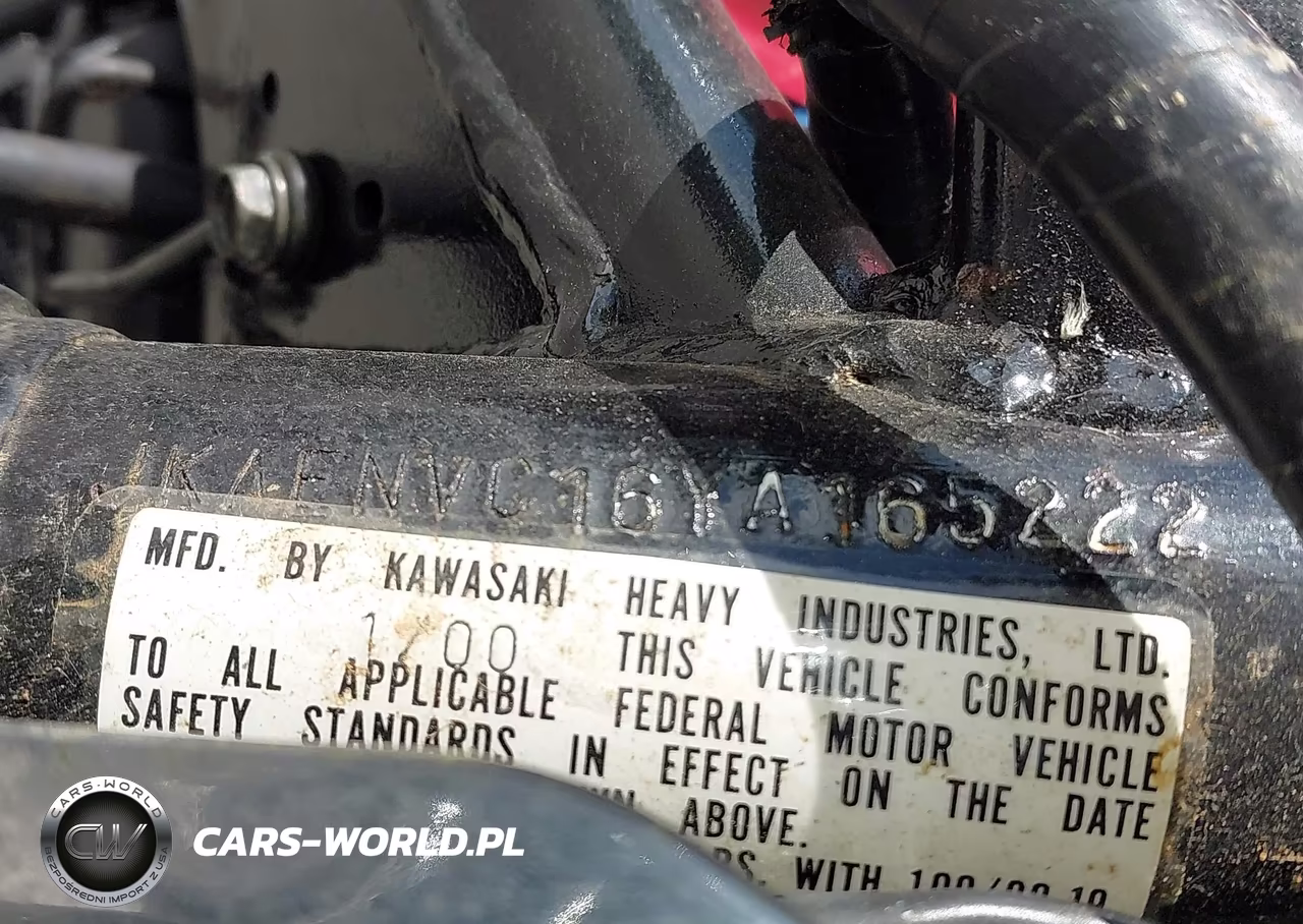 2000 Kawasaki En500 C VIN:JKAENVC16YA165222 - 10