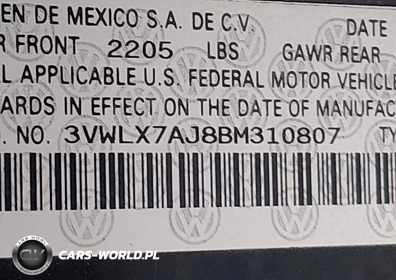 2011 Volkswagen Jetta 2.5L Sel VIN:3VWLX7AJ8BM310807 - 9