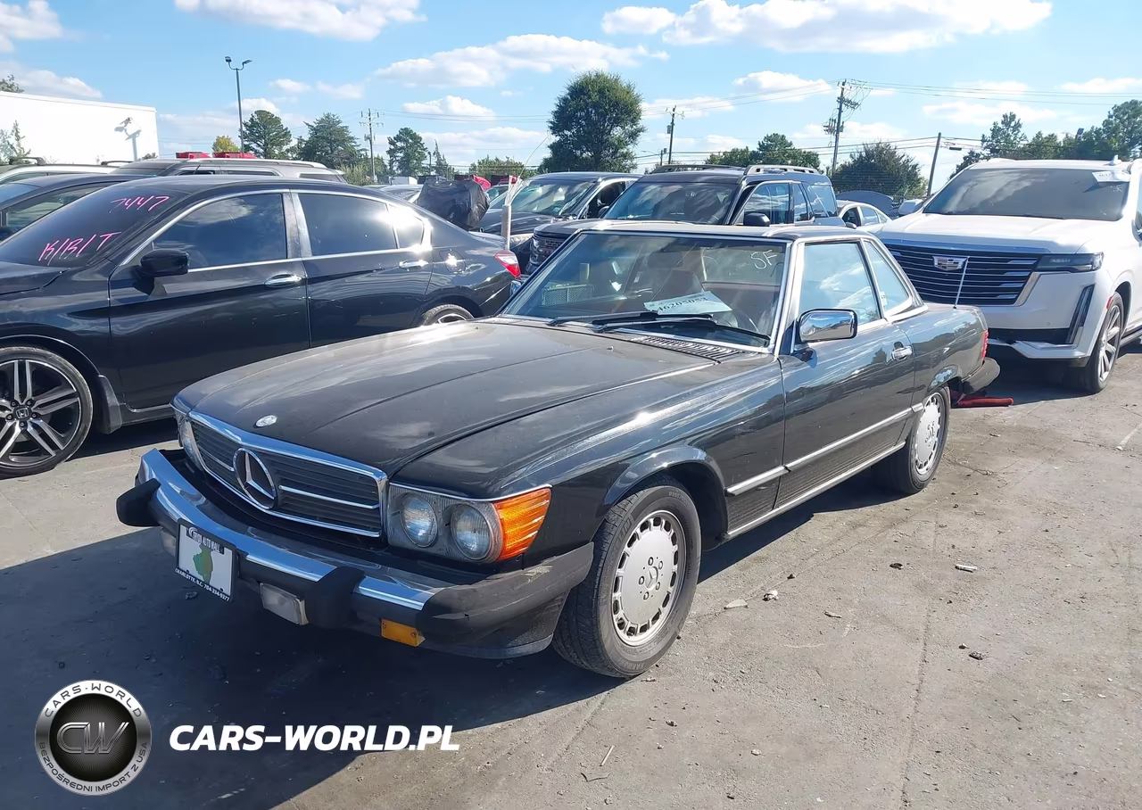 1986 Mercedes-Benz 560 Sl VIN:WDBBA48D7GA049736 - 2
