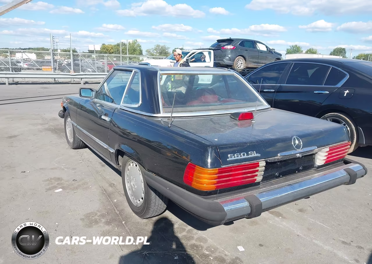 1986 Mercedes-Benz 560 Sl VIN:WDBBA48D7GA049736 - 3