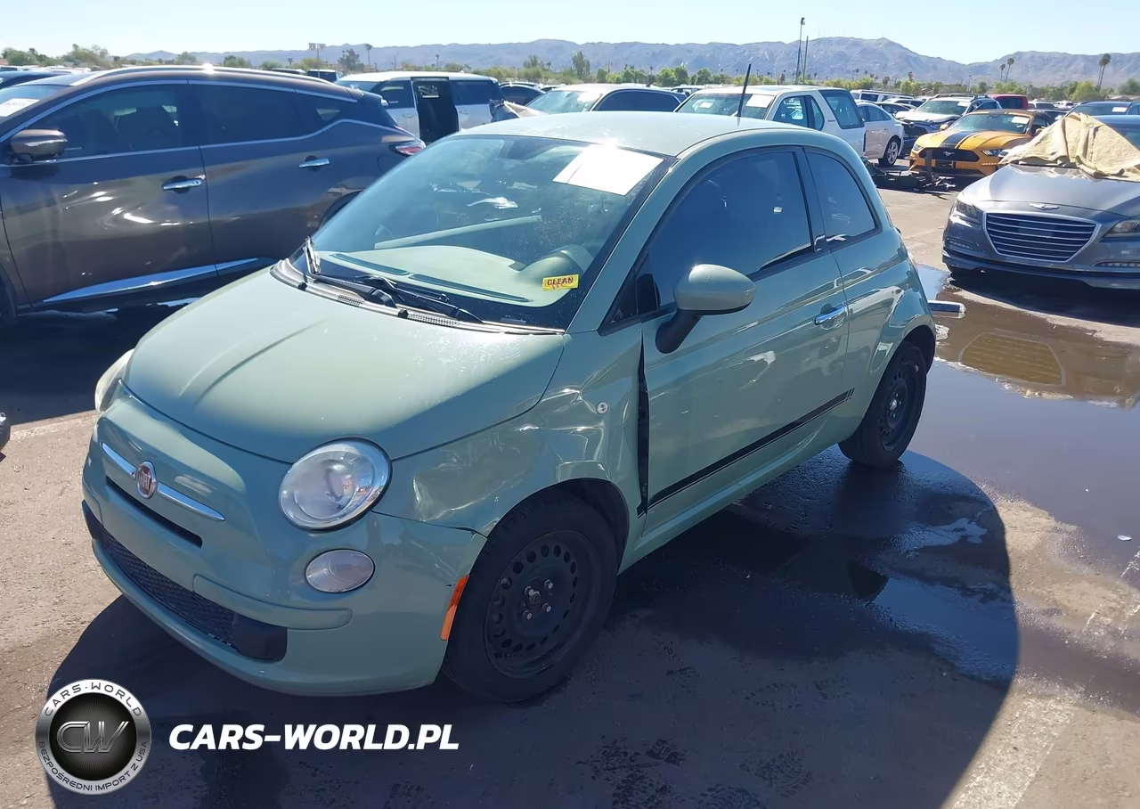 2015 Fiat 500 Pop VIN:3C3CFFAR0FT624179 - 2