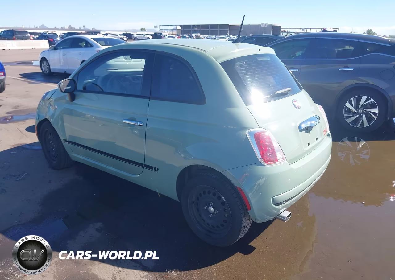 2015 Fiat 500 Pop VIN:3C3CFFAR0FT624179 - 3