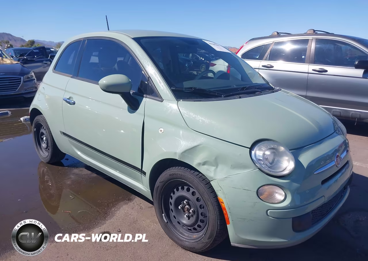 2015 Fiat 500 Pop VIN:3C3CFFAR0FT624179 - 6