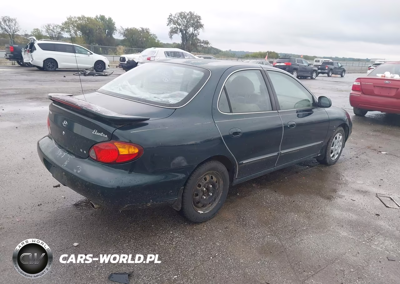 2000 Hyundai Elantra Gls VIN:KMHJF35F9YU941674 - 4