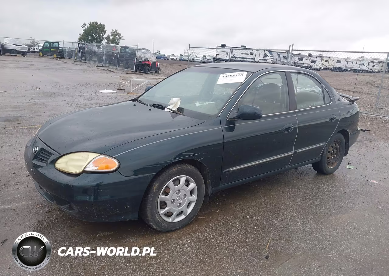 2000 Hyundai Elantra Gls VIN:KMHJF35F9YU941674 - 6