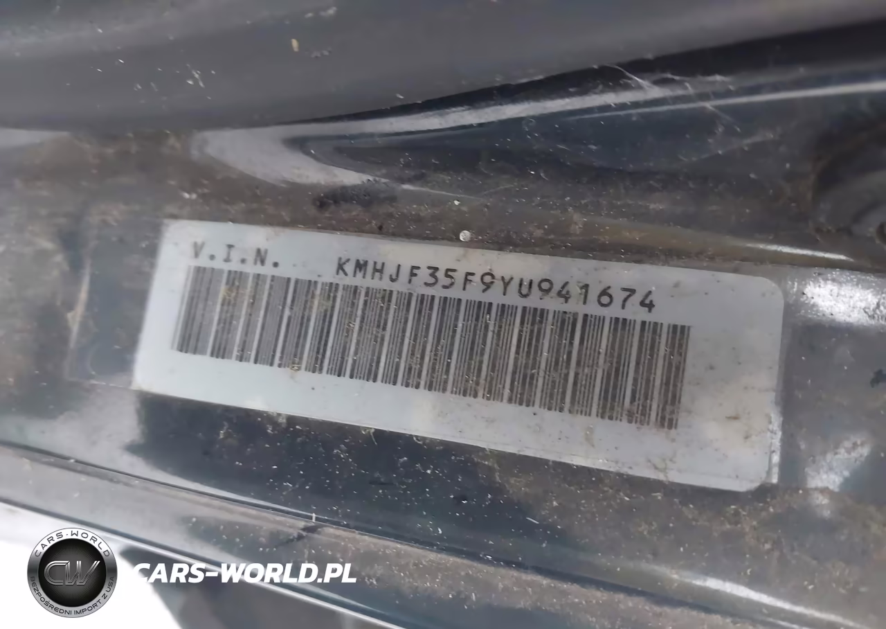 2000 Hyundai Elantra Gls VIN:KMHJF35F9YU941674 - 9