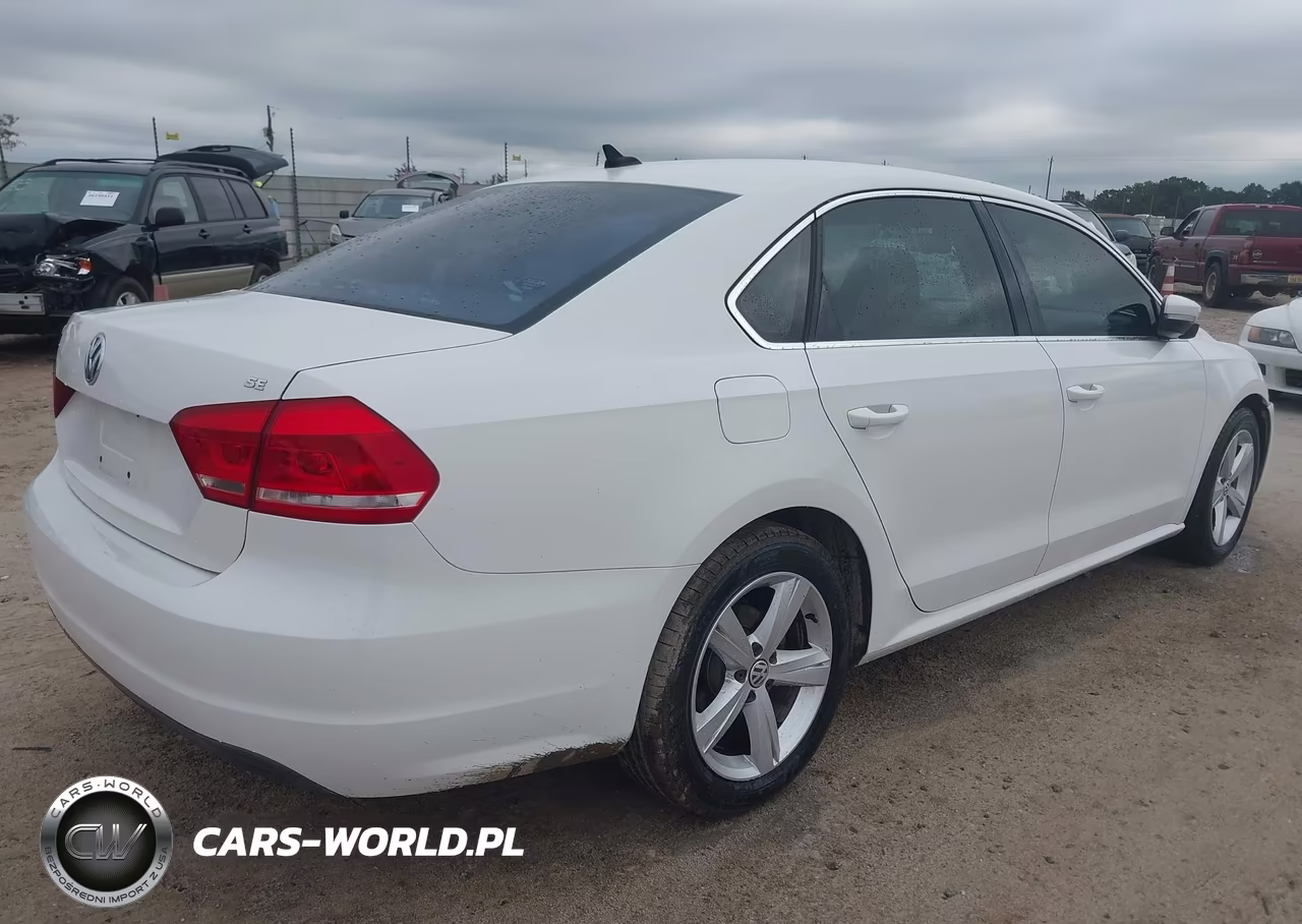 2013 Volkswagen Passat 2.5L Se VIN:1VWBH7A30DC102967 - 4