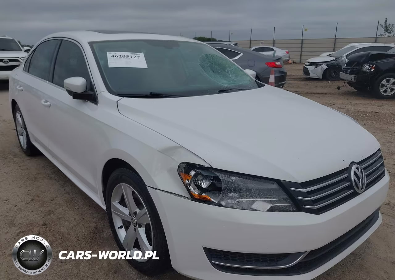 2013 Volkswagen Passat 2.5L Se VIN:1VWBH7A30DC102967 - 6