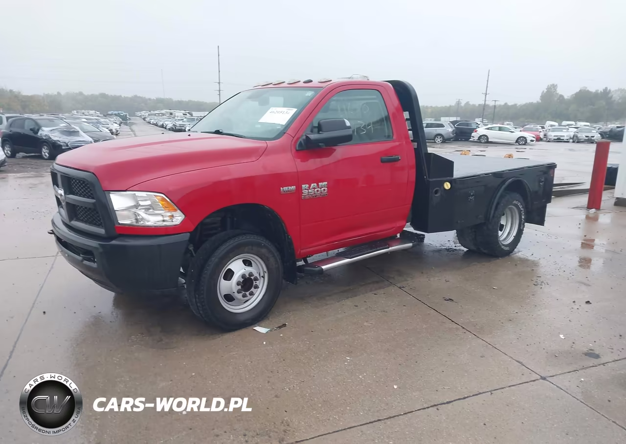 2017 Ram 3500 Tradesman 4X4 8' Box VIN:3C63RRAJ9HG656503 - 2