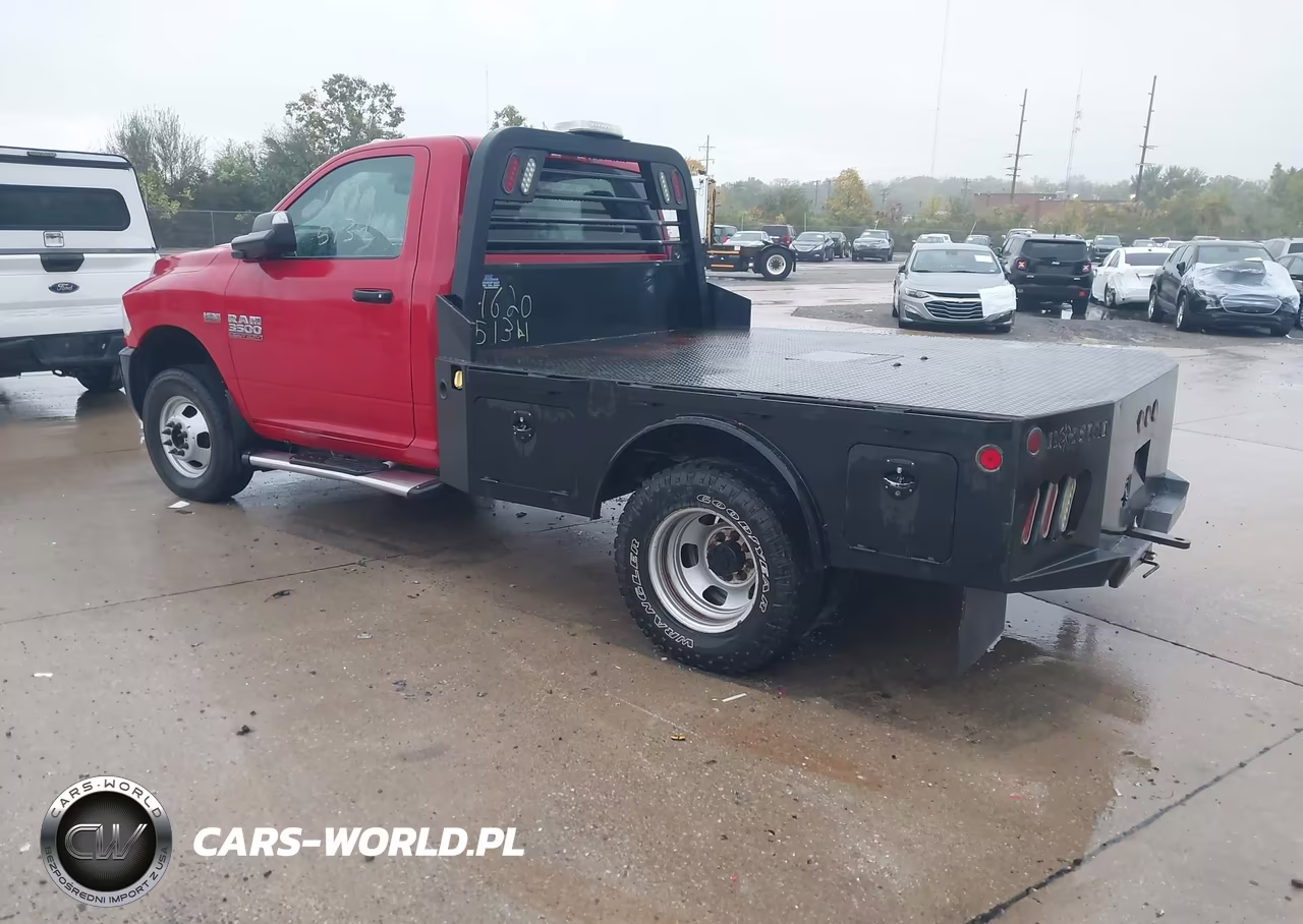 2017 Ram 3500 Tradesman 4X4 8' Box VIN:3C63RRAJ9HG656503 - 3