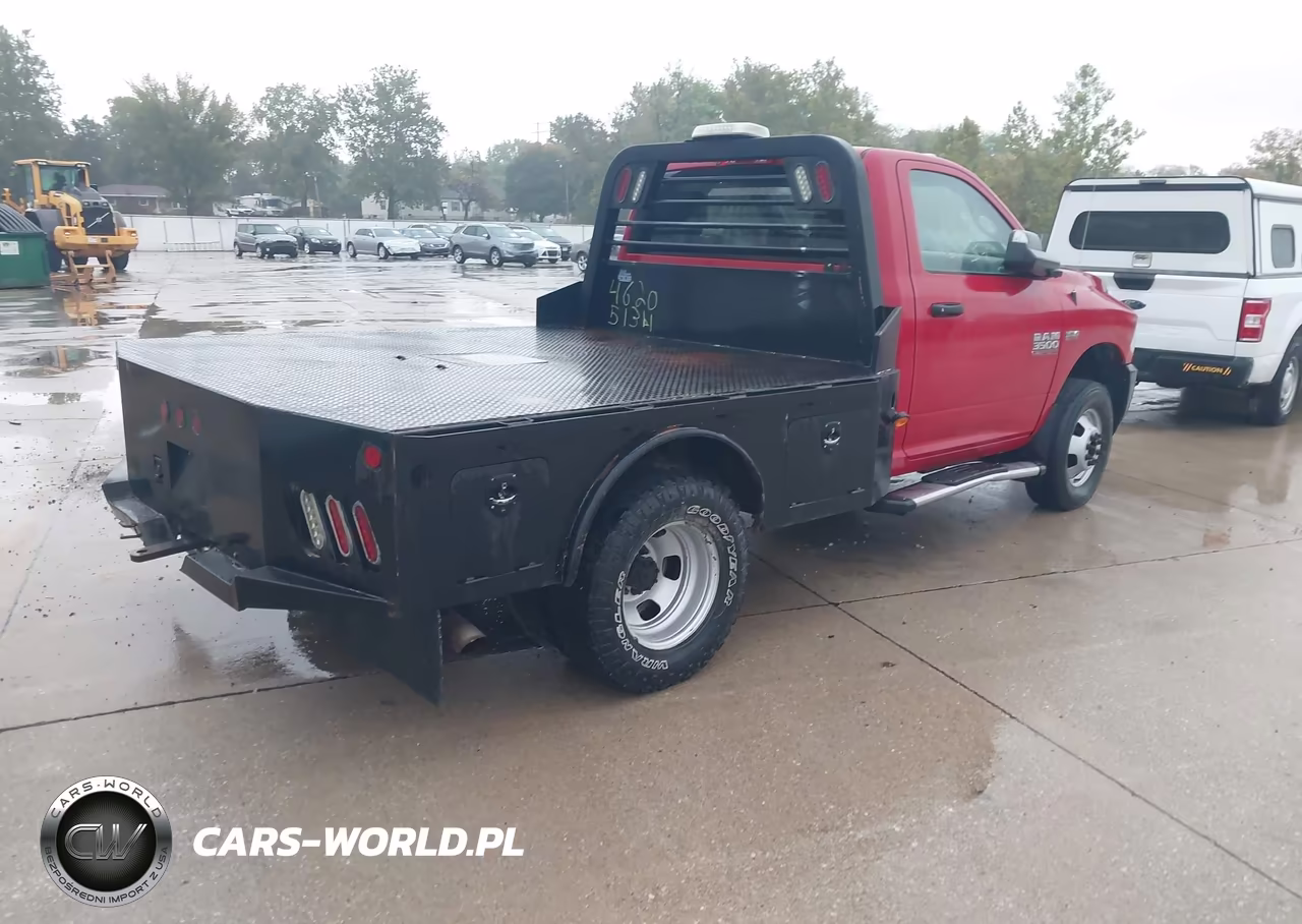 2017 Ram 3500 Tradesman 4X4 8' Box VIN:3C63RRAJ9HG656503 - 4