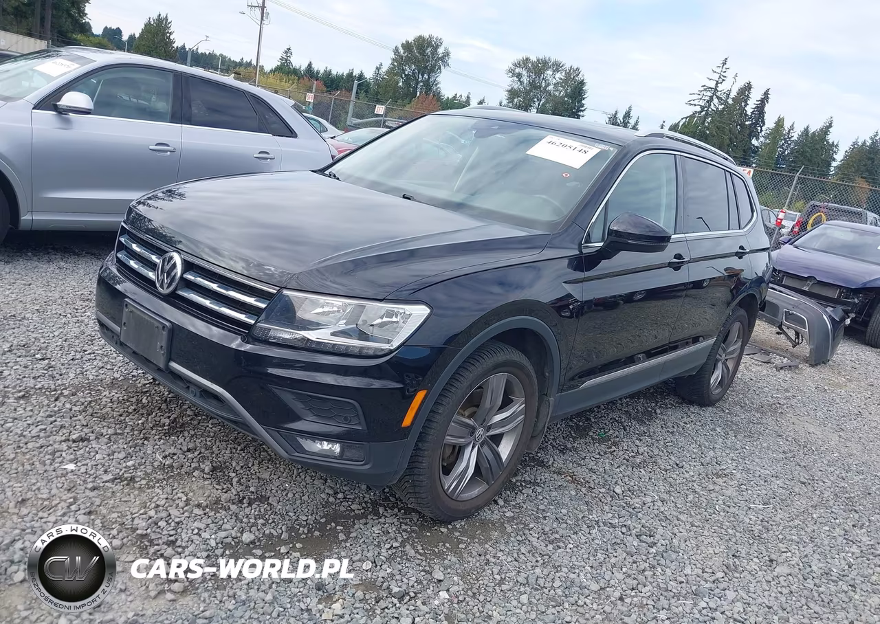 2020 Volkswagen Tiguan 2.0T Se-2.0T Se R-Line Black-2.0T Sel VIN:3VV2B7AX1LM092200 - 2