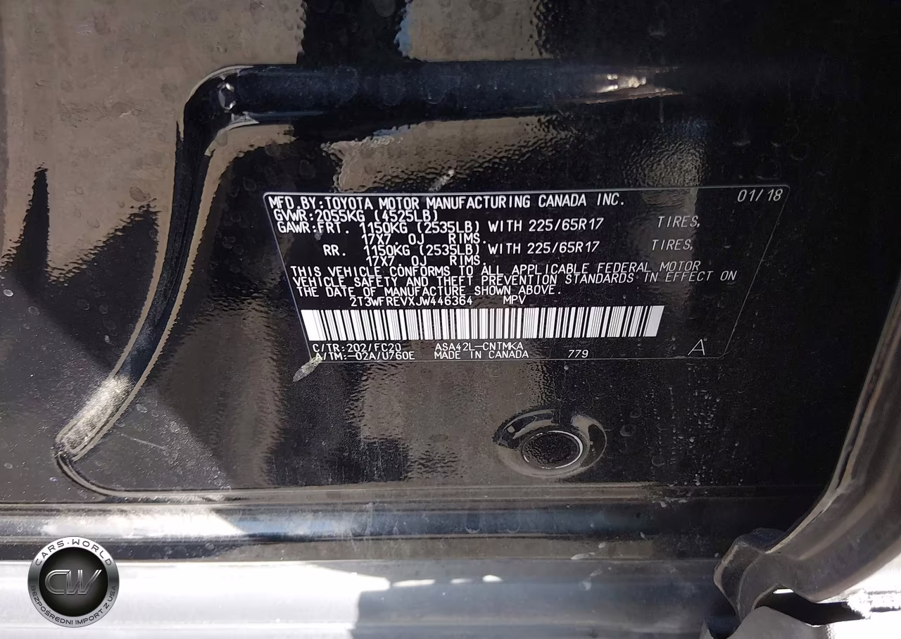 2018 Toyota Rav4 Xle VIN:2T3WFREVXJW446364 - 9