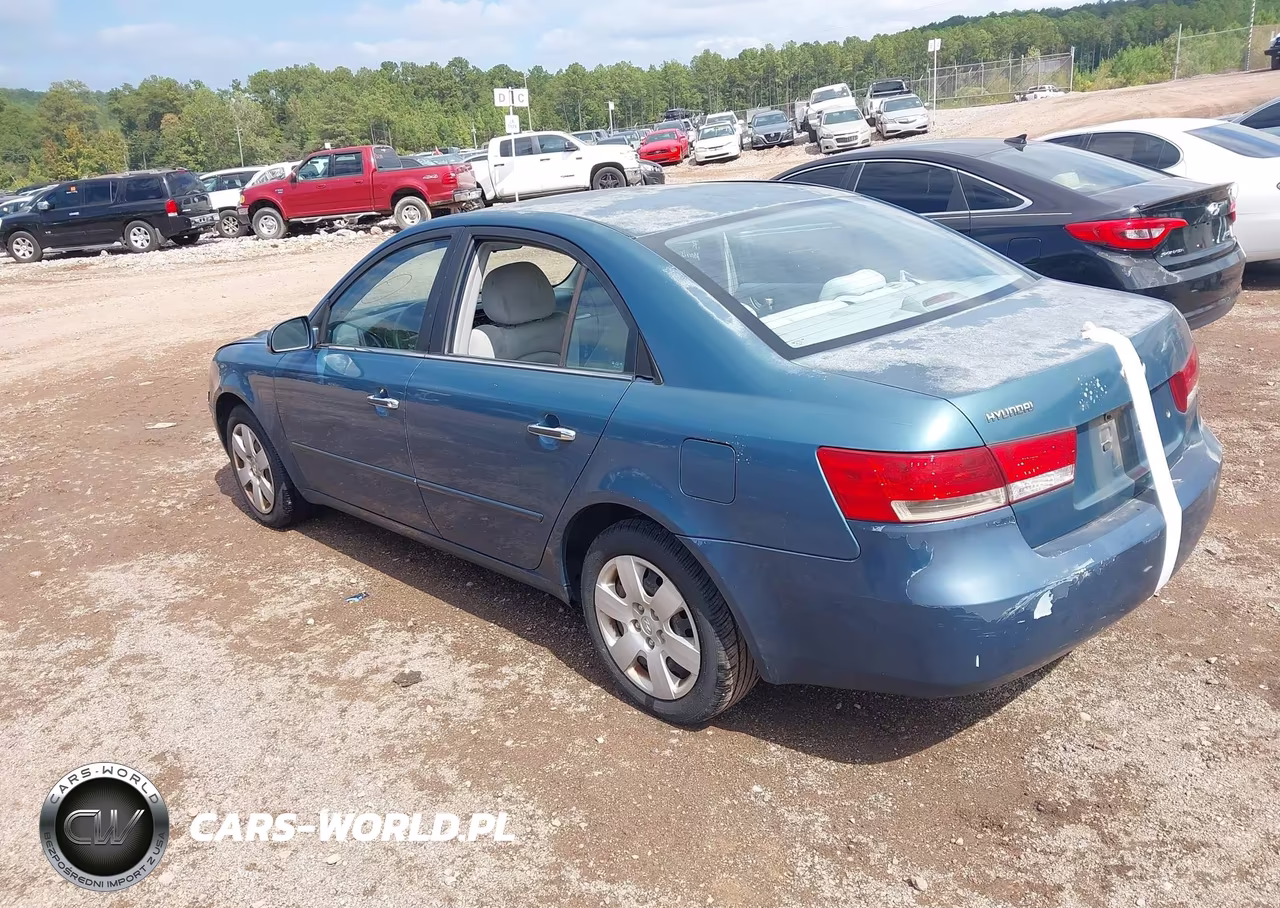 2007 Hyundai Sonata Gls VIN:5NPET46C77H233277 - 3