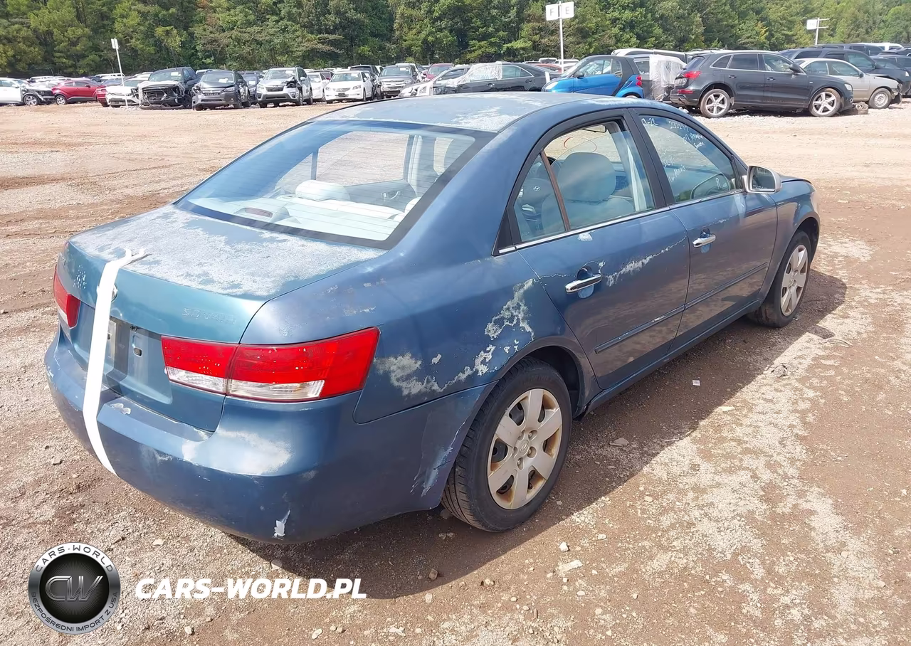 2007 Hyundai Sonata Gls VIN:5NPET46C77H233277 - 4