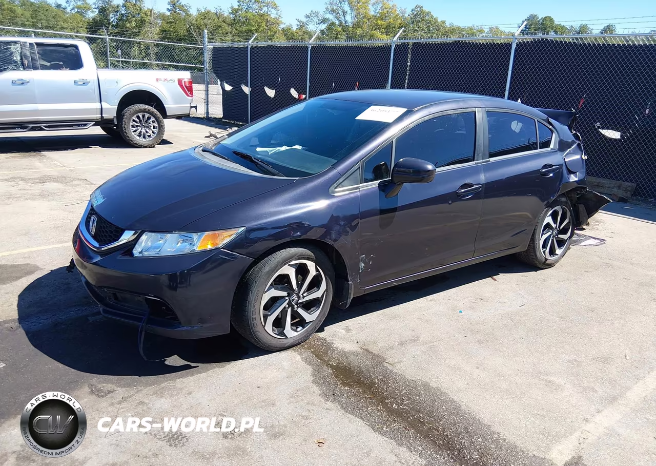 2014 Honda Civic Lx VIN:2HGFB2F56EH533204 - 2